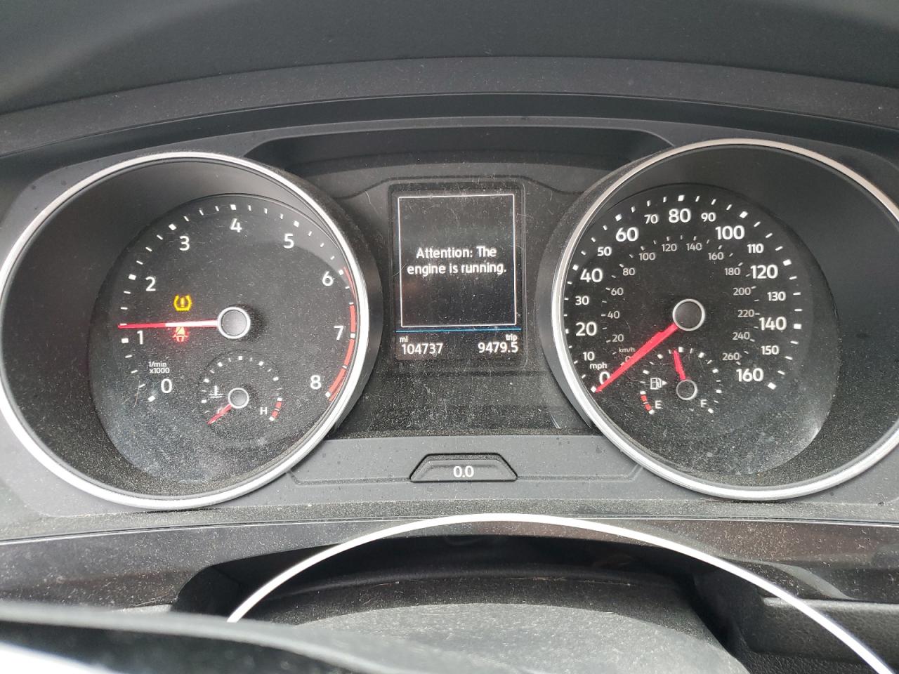 2019 Volkswagen Tiguan S VIN: 3VV0B7AX1KM052494 Lot: 85909855