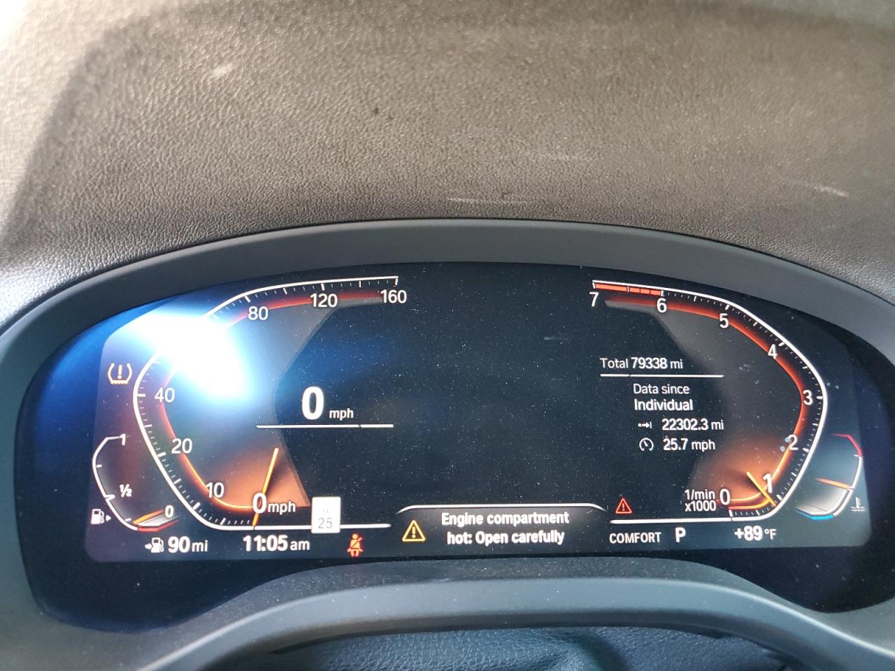 2020 BMW X3 Sdrive30I VIN: 5UXTY3C01L9D53111 Lot: 82203665