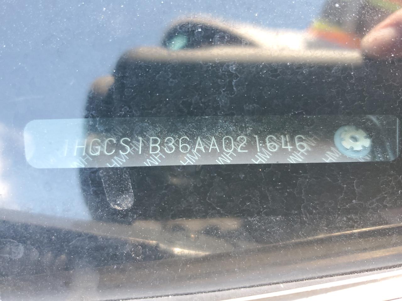 2010 Honda Accord Lx VIN: 1HGCS1B36AA021646 Lot: 82188465