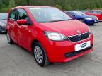 2015 SKODA CITIGO 1.0 MPI SE 5DR for sale at Copart WHITBURN
