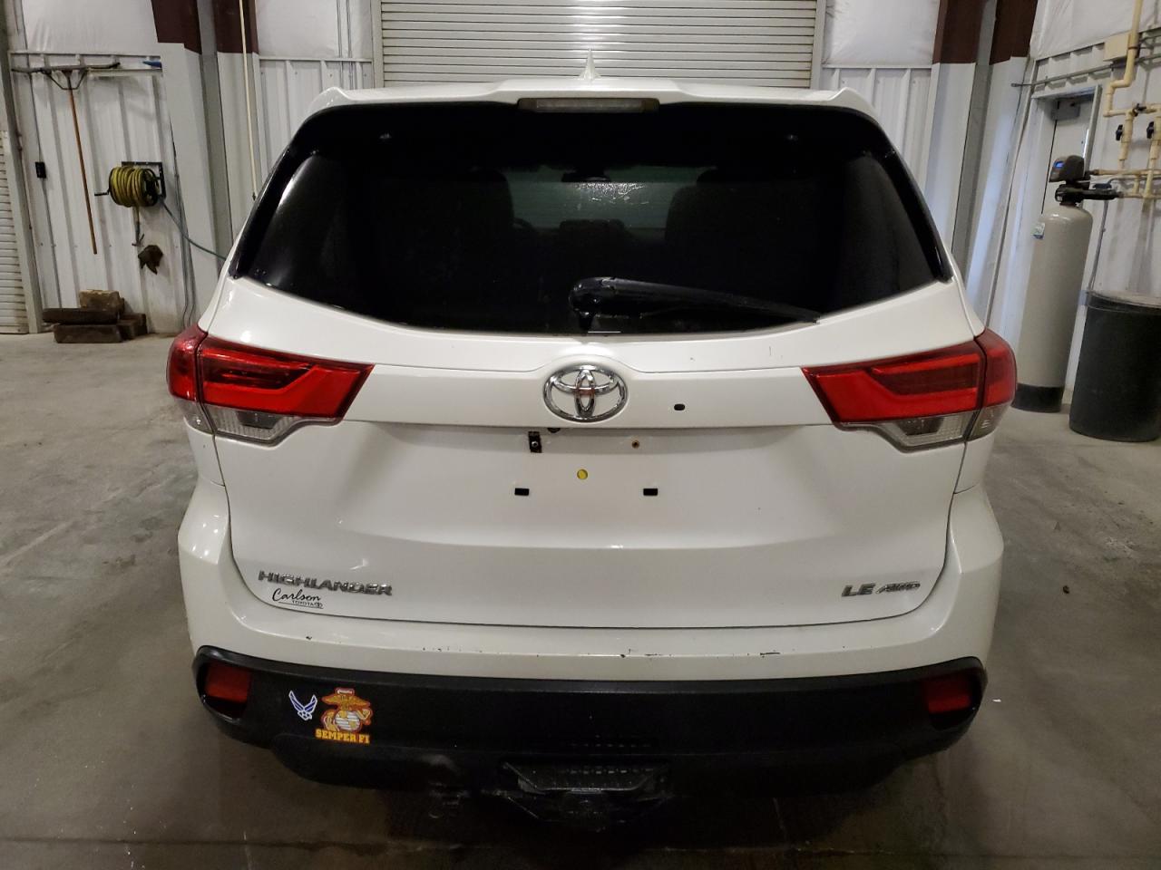 2019 Toyota Highlander Le VIN: 5TDBZRFH1KS714865 Lot: 84571525