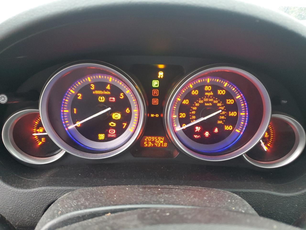 2009 Mazda 6 I VIN: 1YVHP82A195M40242 Lot: 90265385