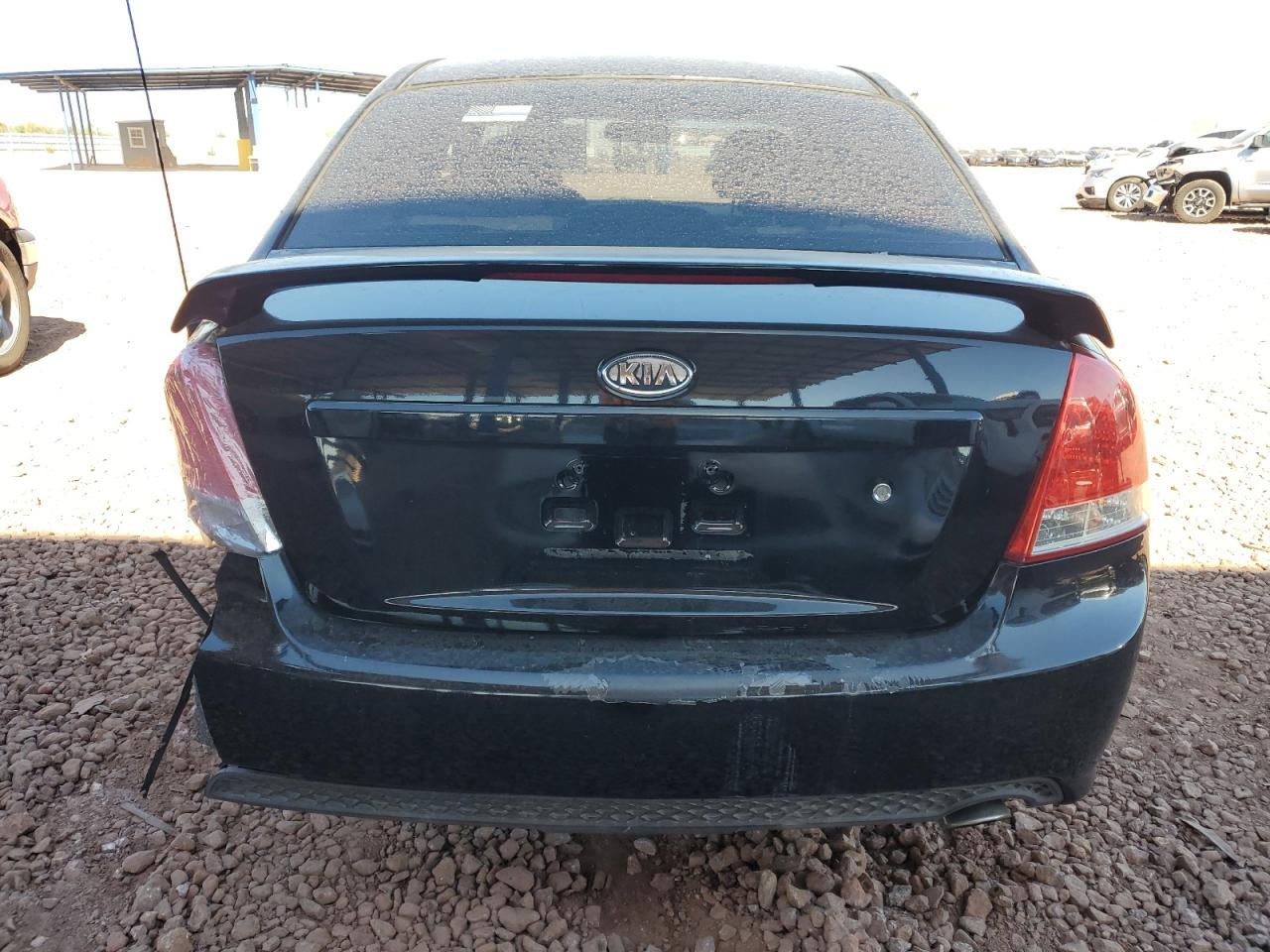 2007 Kia Spectra Ex VIN: KNAFE122375009799 Lot: 87059575