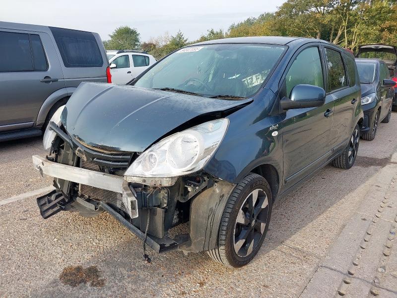 2012 NISSAN NOTE N-TEC+ AUTO  for sale at Copart SANDWICH