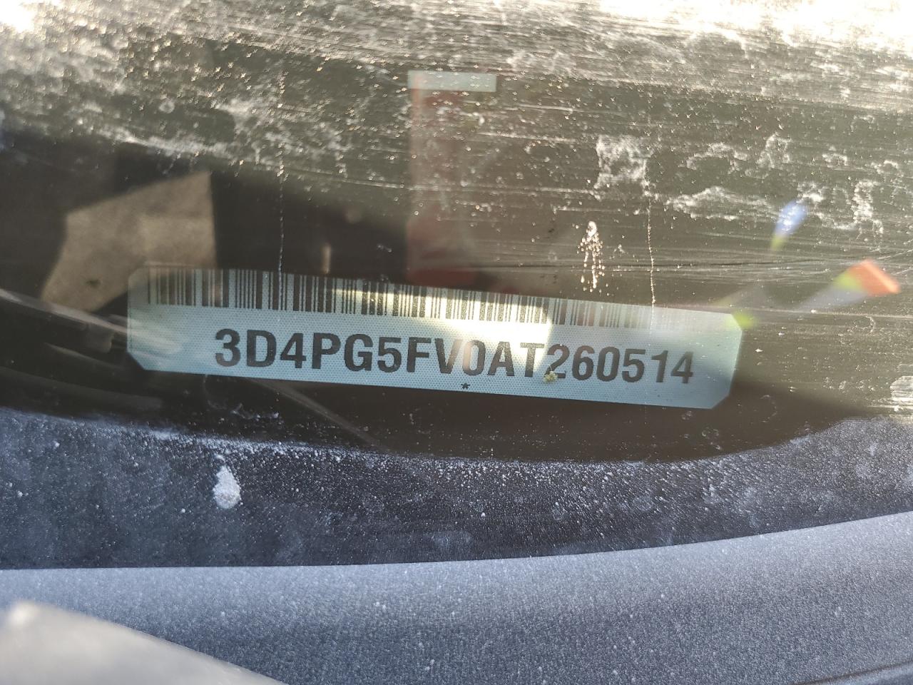 2010 Dodge Journey Sxt VIN: 3D4PG5FV0AT260514 Lot: 90734665