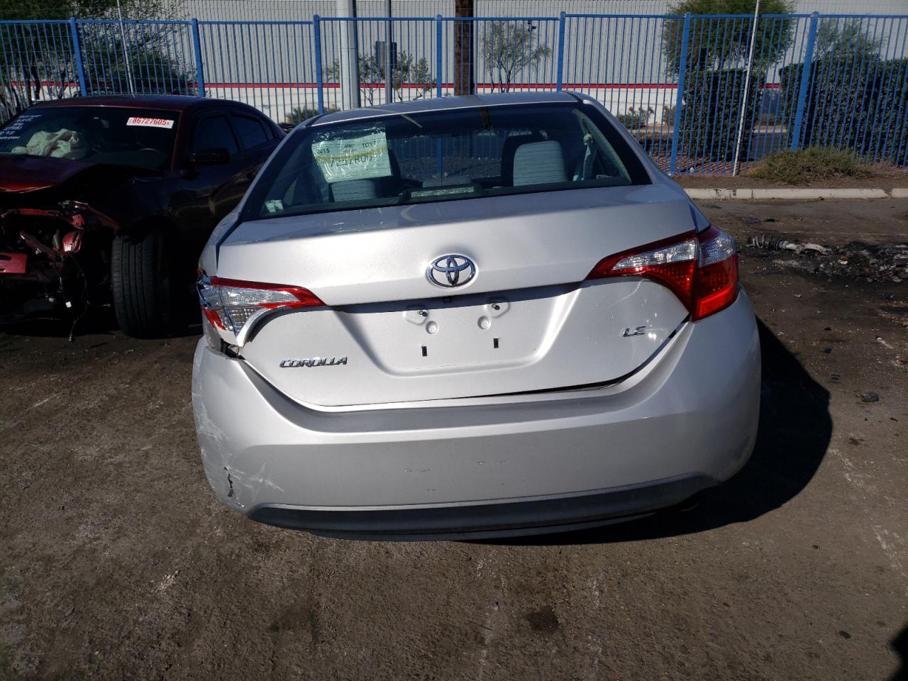 2015 Toyota Corolla L VIN: 2T1BURHE9FC347441 Lot: 86729085