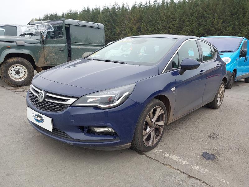 2018 VAUXHALL ASTRA 1.4I 16V SRI 5DR for sale at Copart WHITBURN