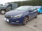 2018 VAUXHALL ASTRA 1.4I 16V SRI 5DR for sale at Copart WHITBURN