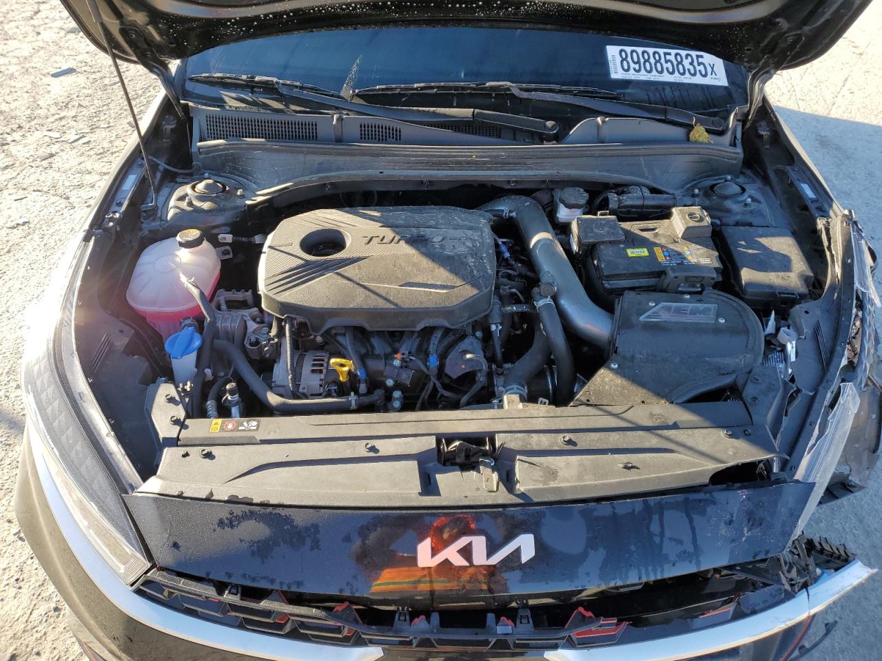 2024 Kia Forte Gt VIN: 3KPF44AC7RE833183 Lot: 89885835