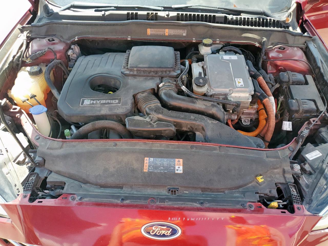 2017 Ford Fusion Titanium Hev VIN: 3FA6P0RU0HR384116 Lot: 85718565