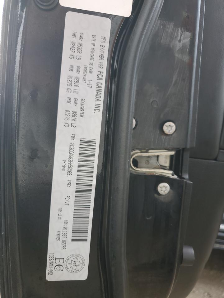 2017 Chrysler 300 S VIN: 2C3CCAGG3HH565691 Lot: 90710385