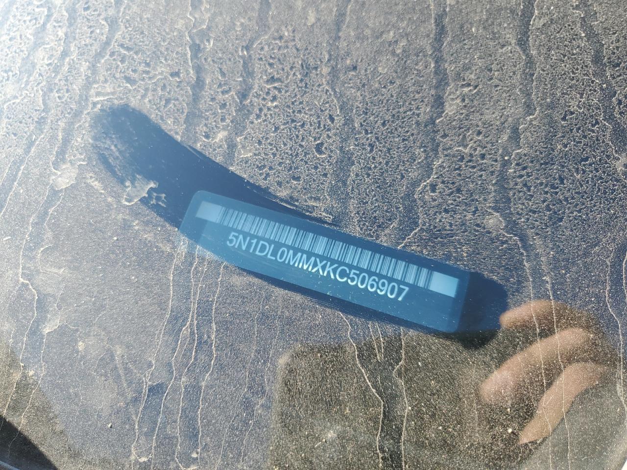 2019 Infiniti Qx60 Luxe VIN: 5N1DL0MMXKC506907 Lot: 82293865