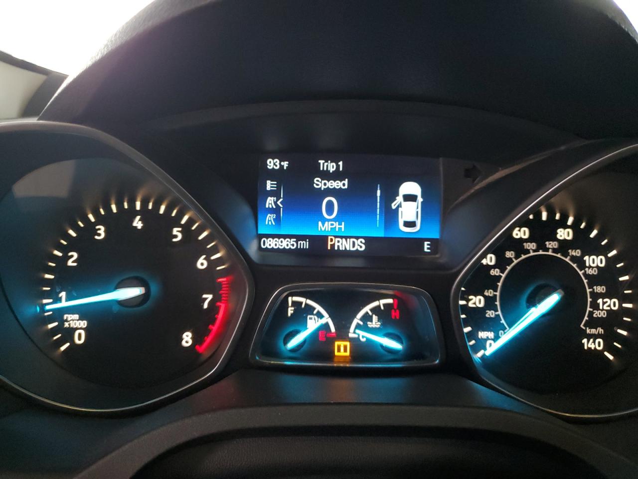 2017 Ford Escape S VIN: 1FMCU0F74HUC82200 Lot: 85012305