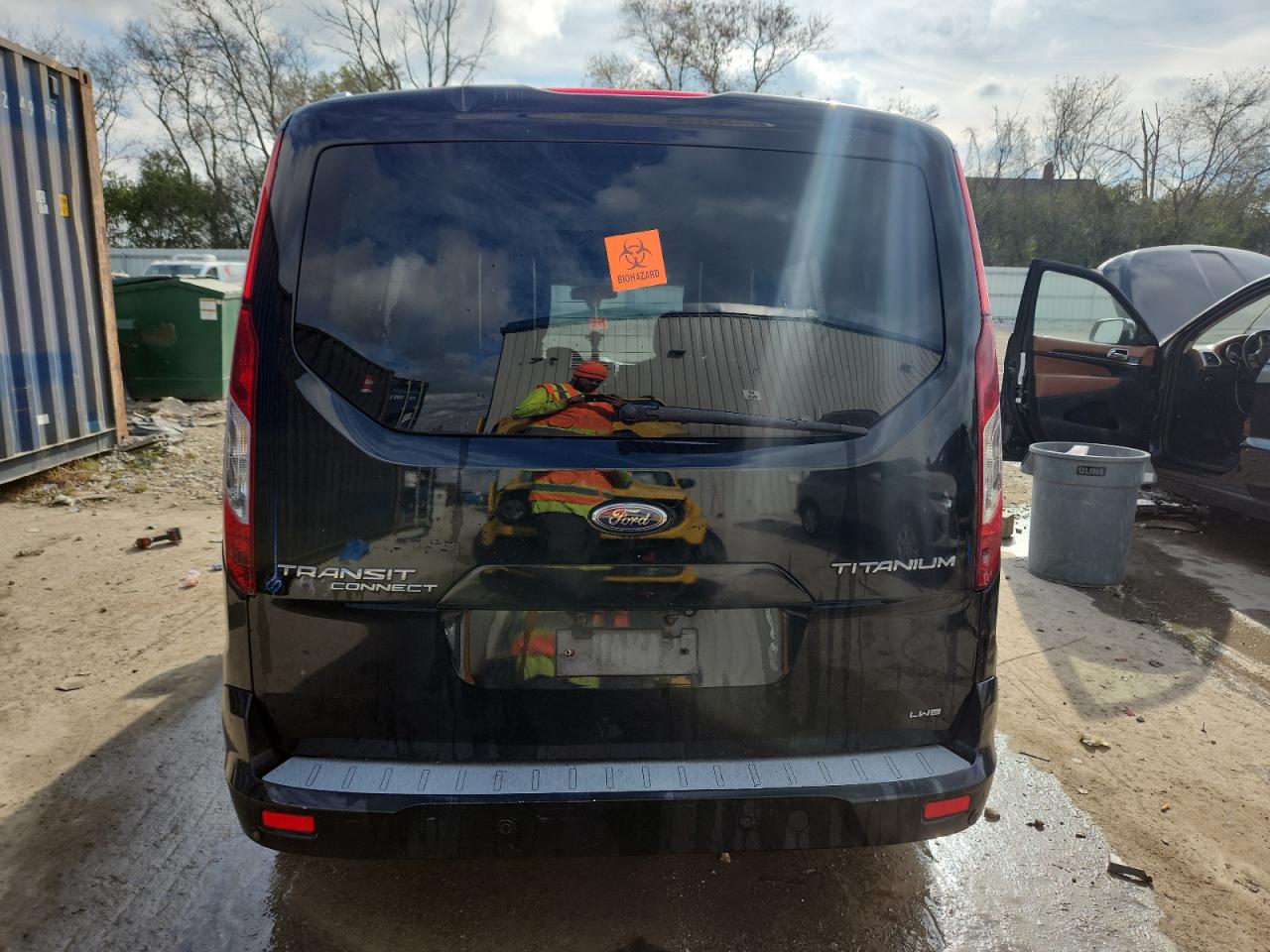 2016 Ford Transit Connect Titanium VIN: NM0GE9G77G1255897 Lot: 86897385