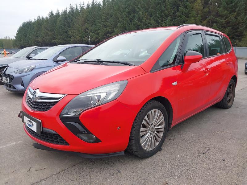 2014 VAUXHALL ZAFIRA 2.0 CDTI EXCLUSIV 5DR for sale at Copart WHITBURN