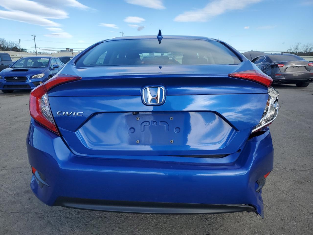 2018 Honda Civic Ex VIN: 2HGFC2F74JH524011 Lot: 86816825