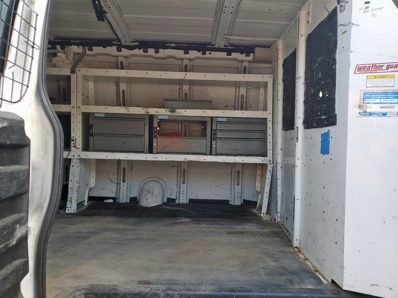 2017 Chevrolet Express G2500 VIN: 1GCWGBFFXH1311096 Lot: 84466205