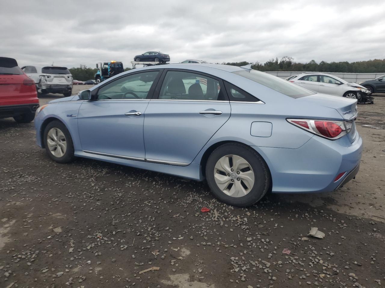 2015 Hyundai Sonata Hybrid VIN: KMHEC4A48FA130645 Lot: 82487085