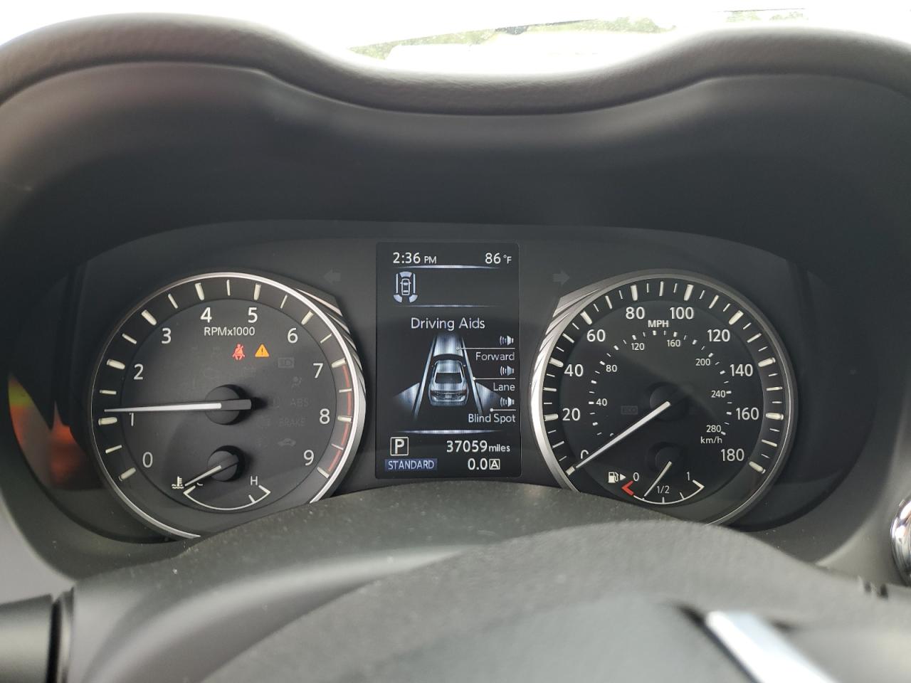 2022 Infiniti Q50 Sensory VIN: JN1EV7CP0NM311083 Lot: 86095305