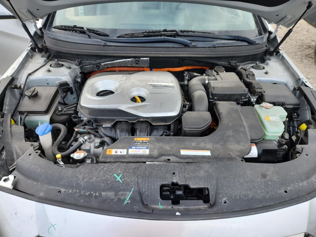 2016 Hyundai Sonata Hybrid VIN: KMHE34L14GA009129 Lot: 81656705