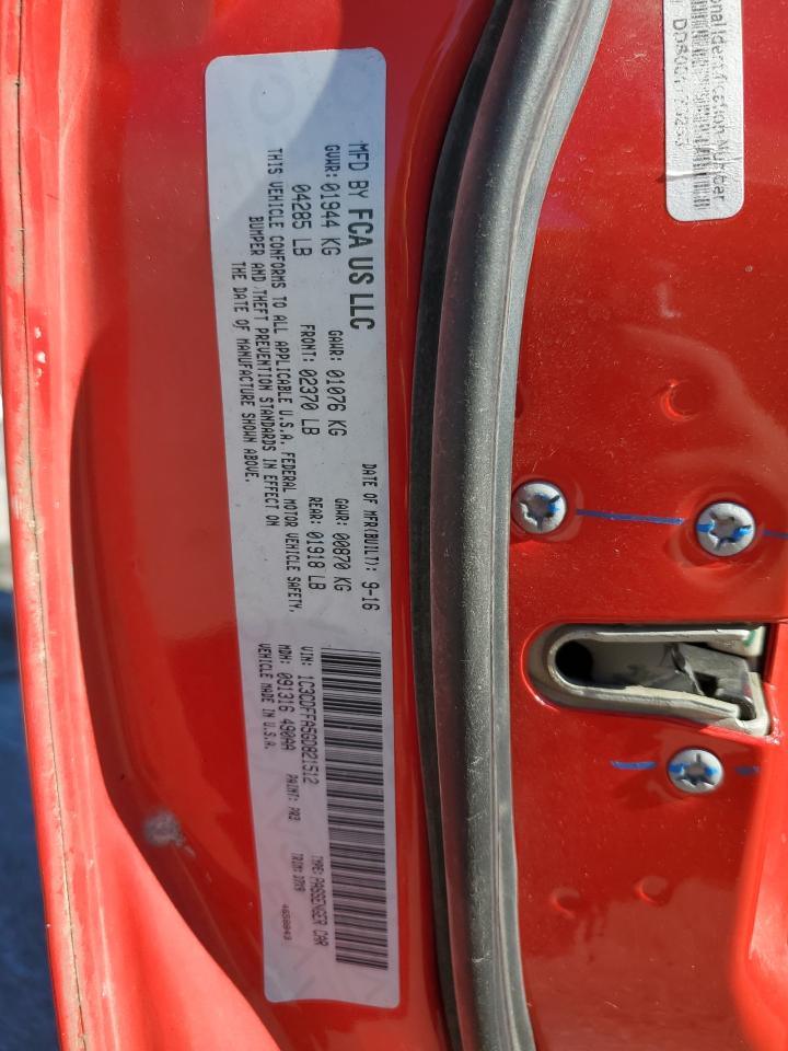 2016 Dodge Dart Sxt Sport VIN: 1C3CDFFA5GD821512 Lot: 82450305