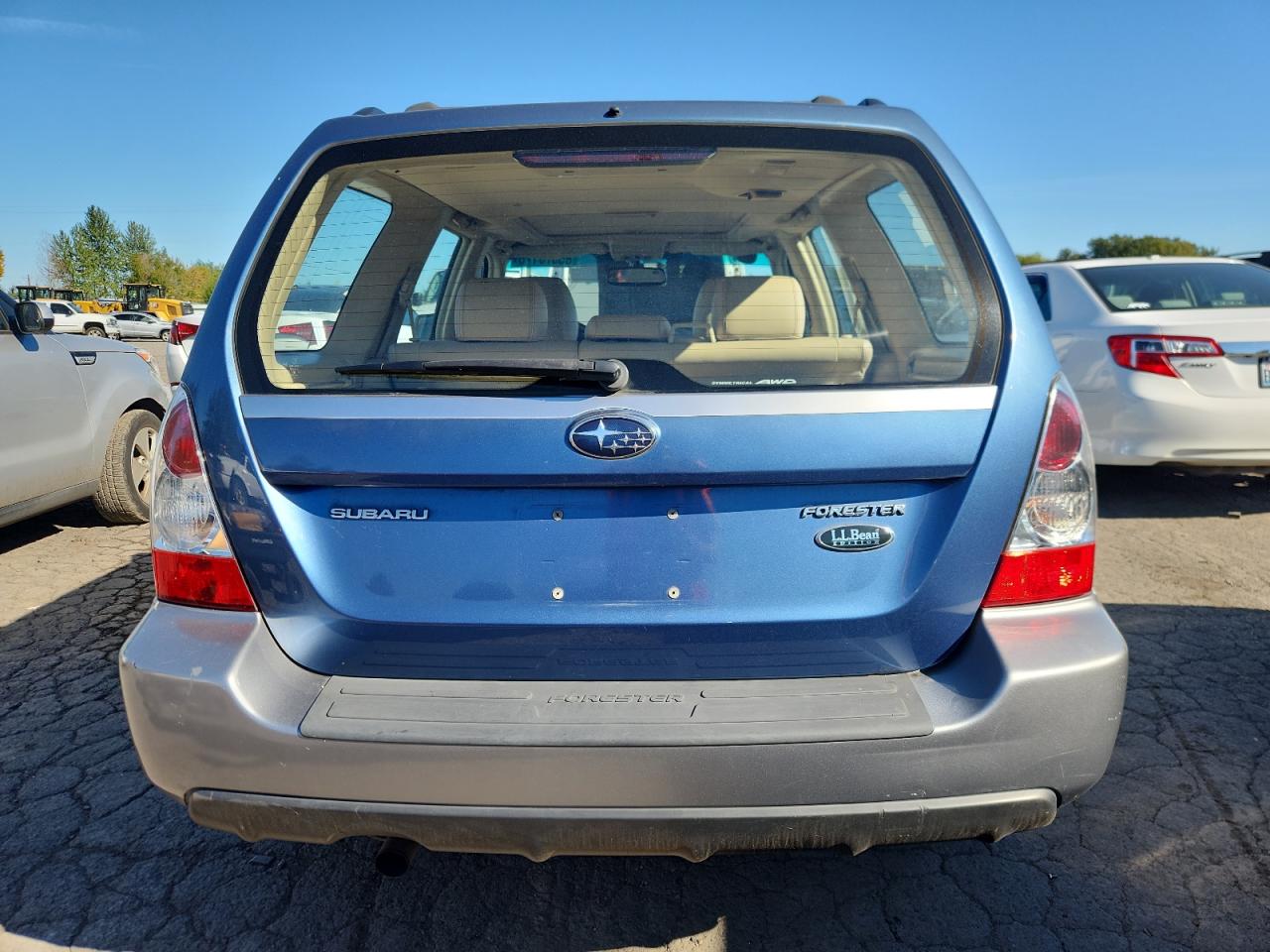 2008 Subaru Forester 2.5X Ll Bean VIN: JF1SG67608H705546 Lot: 85873175