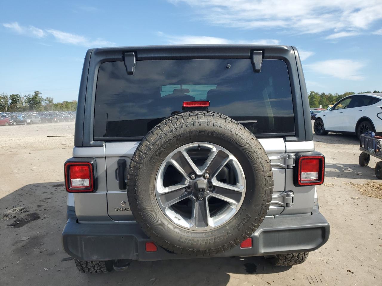 2019 Jeep Wrangler Unlimited Sahara VIN: 1C4HJXEN3KW591387 Lot: 84726835