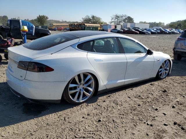 Hatchbacks TESLA MODEL S 2013 Biały