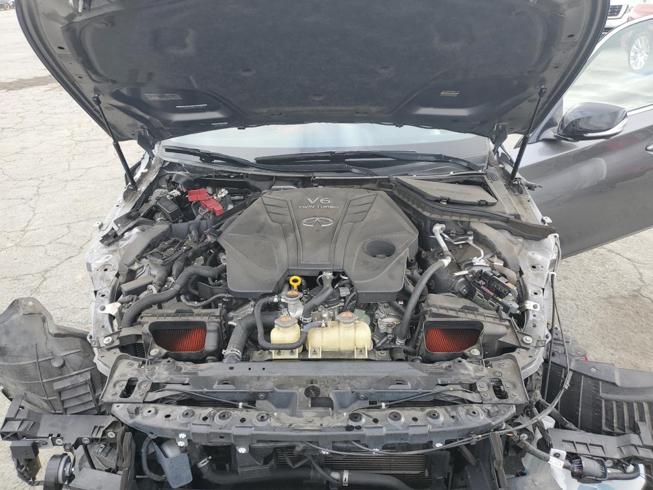 2020 Infiniti Q50 Red Sport 400 VIN: JN1FV7AP2LM630036 Lot: 85509475