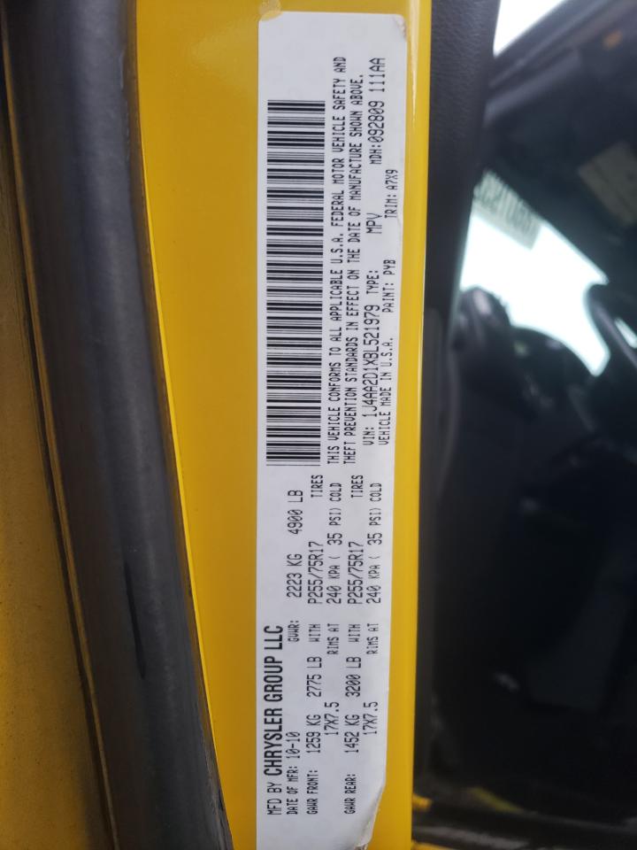 2011 Jeep Wrangler Sport VIN: 1J4AA2D1XBL521979 Lot: 86079325