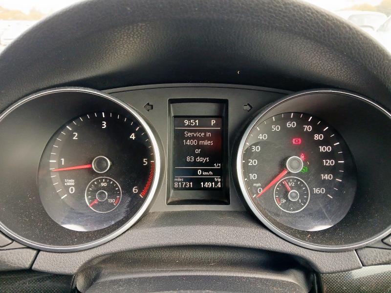 2010 VOLKSWAGEN GOLF MATCH TDI DSG 