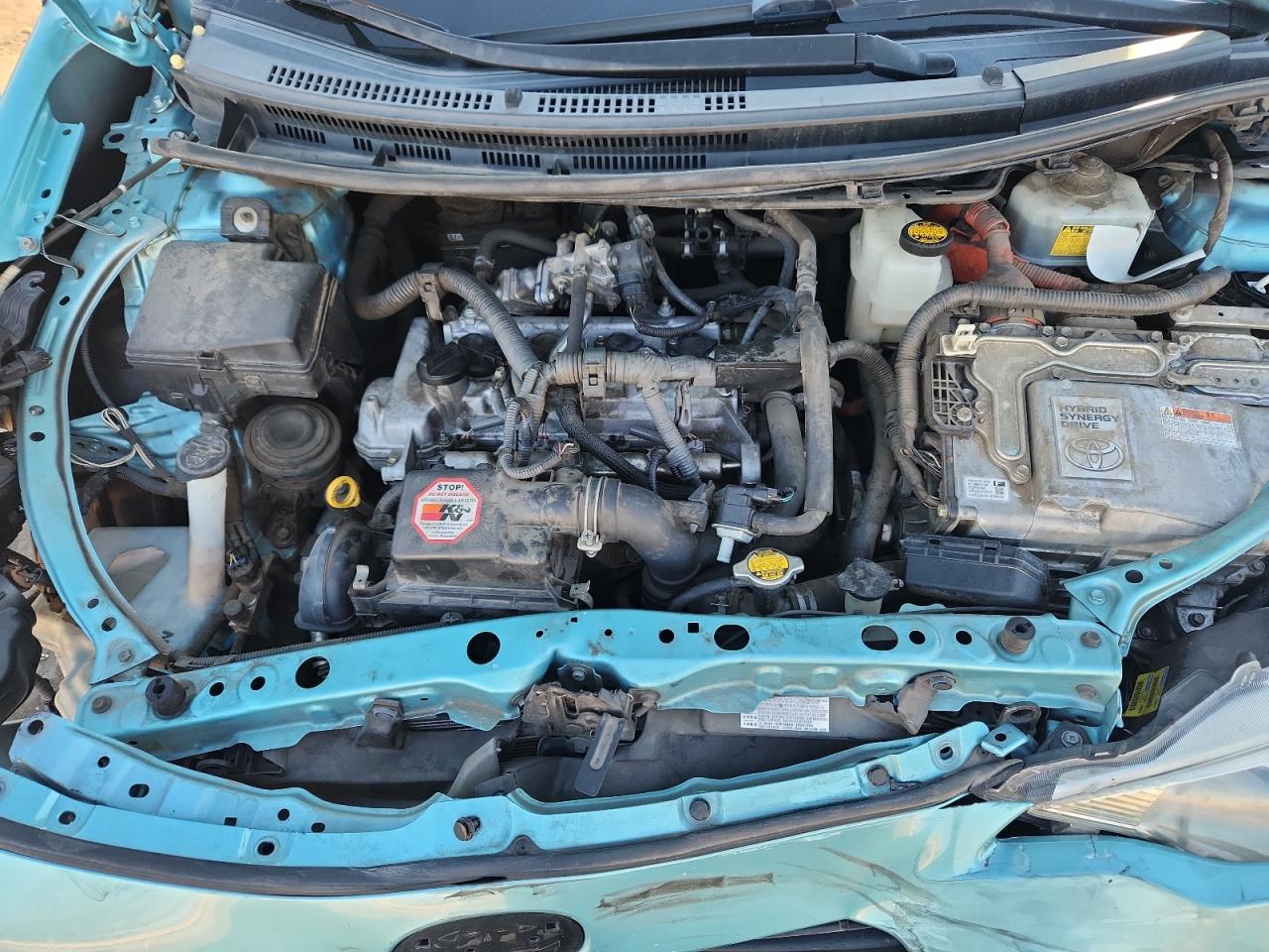 2014 Toyota Prius C VIN: JTDKDTB3XE1077336 Lot: 84813465