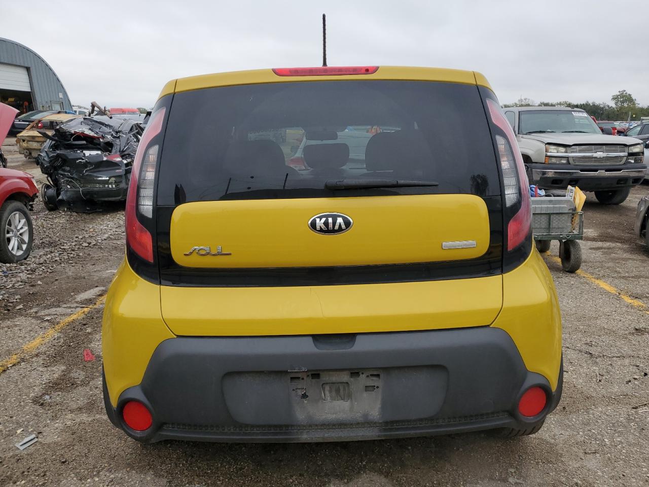2014 Kia Soul + VIN: KNDJP3A5XE7024719 Lot: 82686665
