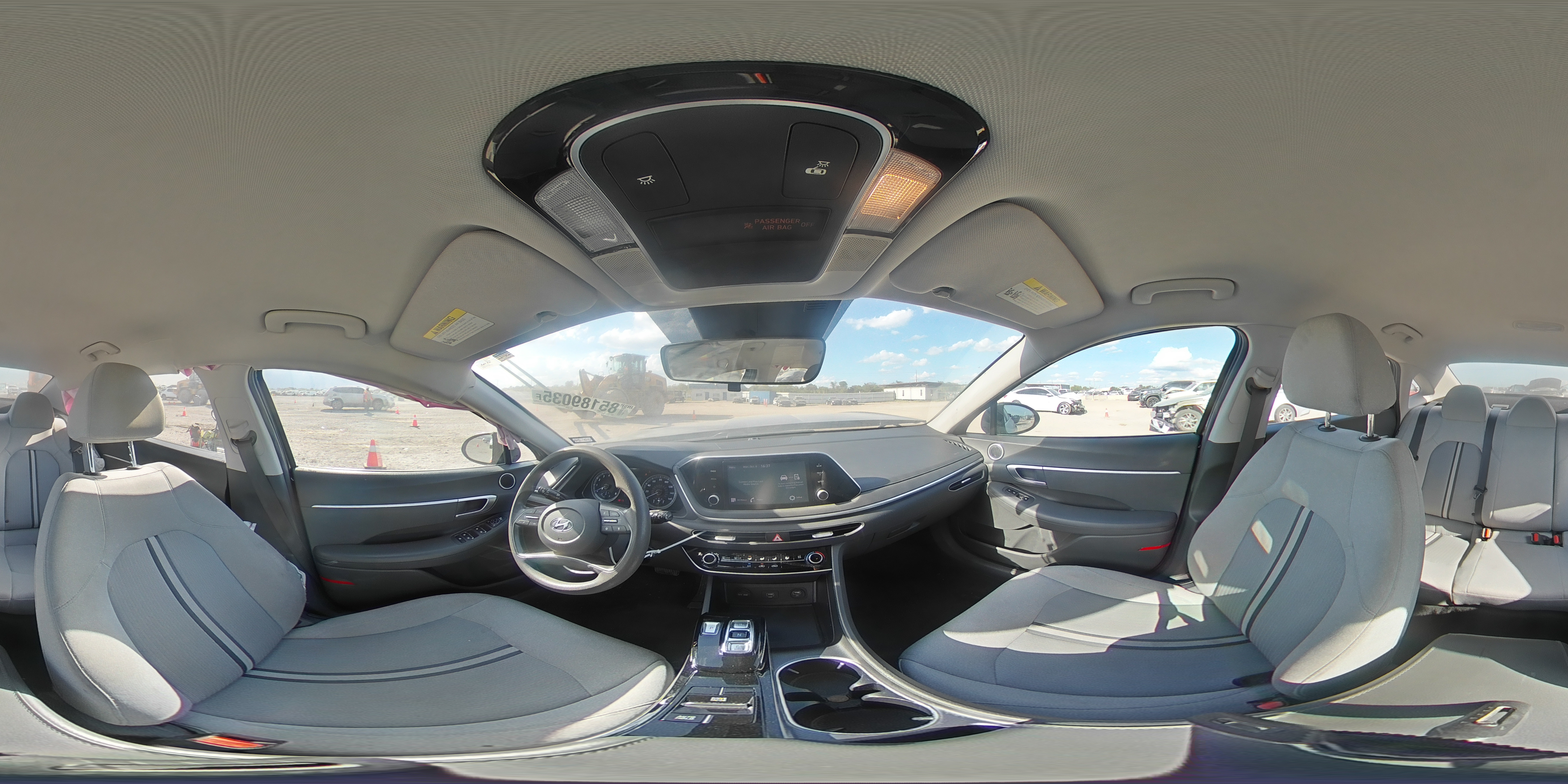 2021 Hyundai Sonata Se VIN: 5NPEG4JA9MH128326 Lot: 85189035