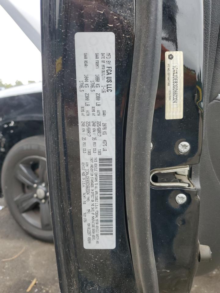 2016 Jeep Compass Latitude VIN: 1C4NJDEB3GD662324 Lot: 84271025