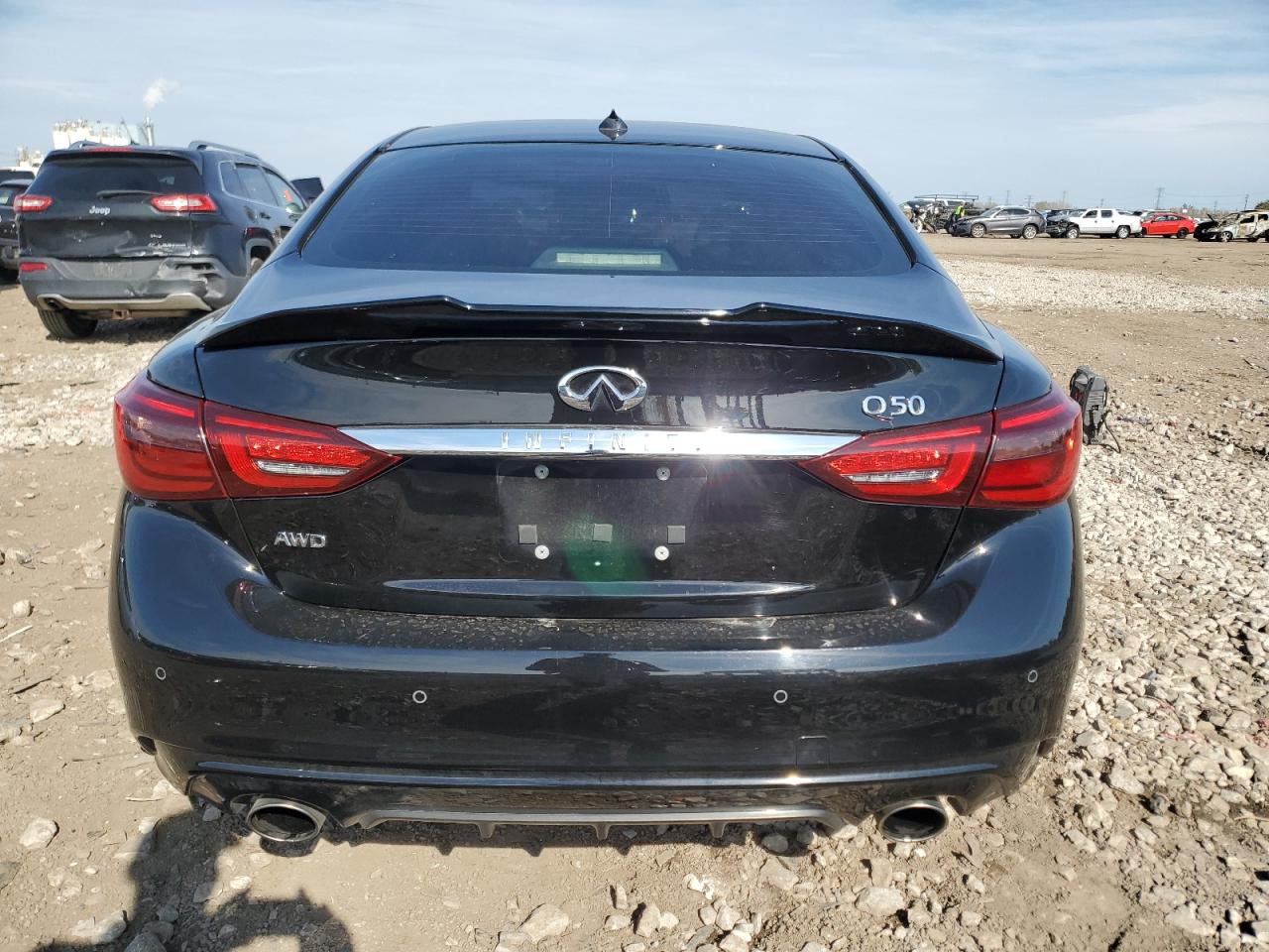 2023 Infiniti Q50 Luxe VIN: JN1EV7BR6PM543709 Lot: 87053945