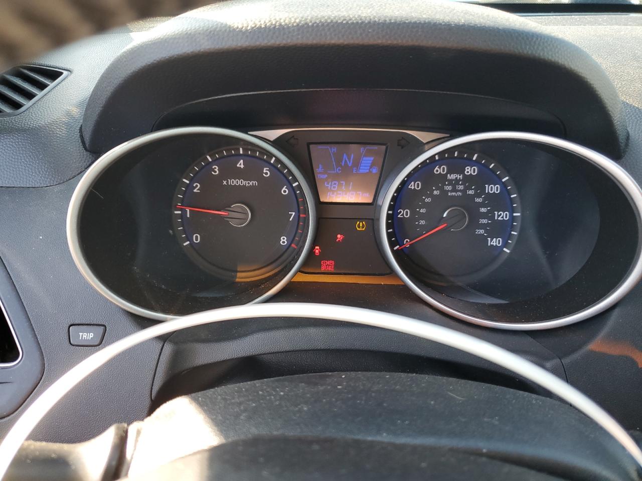 2013 Hyundai Tucson Gls VIN: KM8JUCAC4DU743922 Lot: 84741775