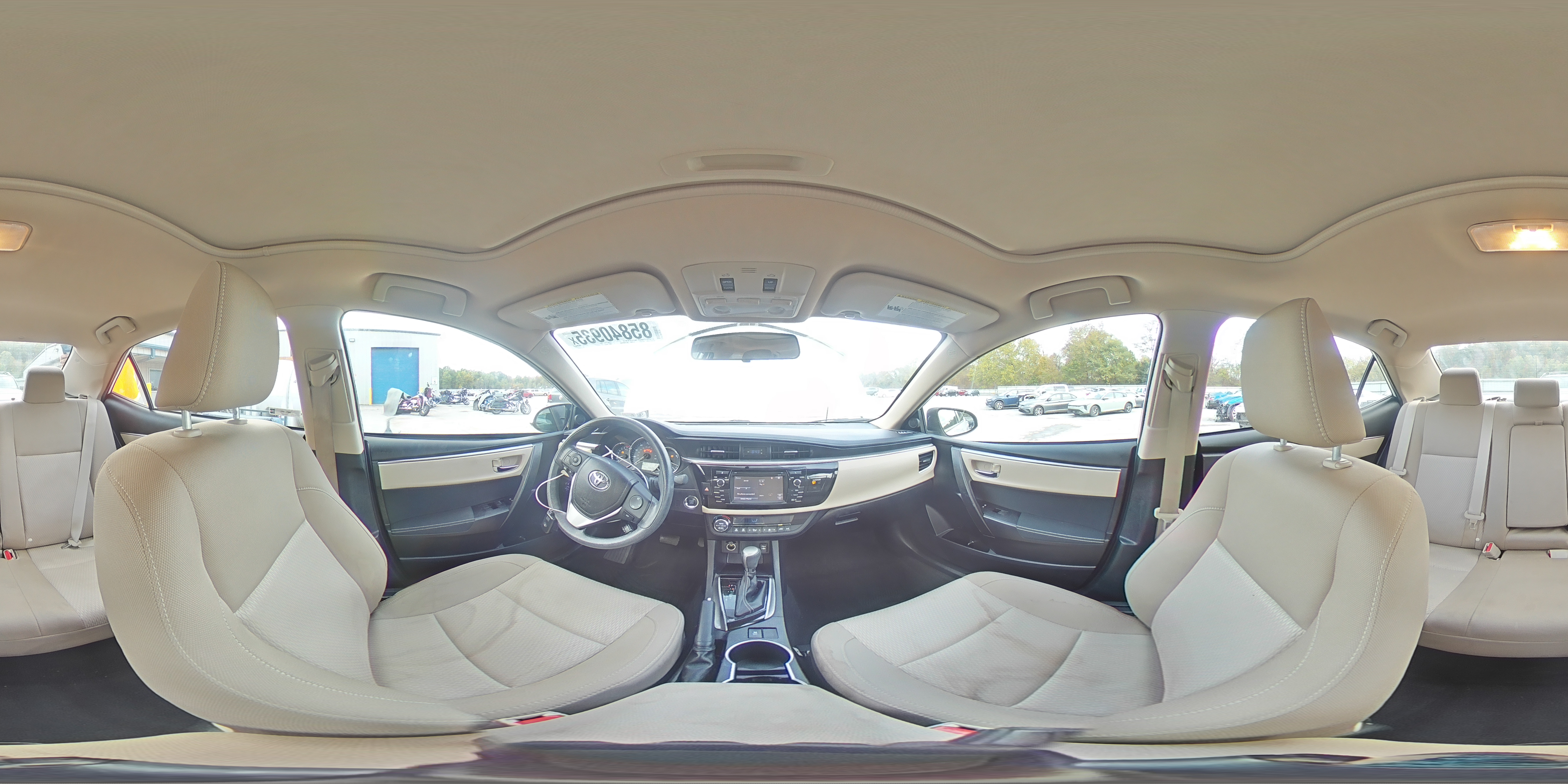 2015 Toyota Corolla L VIN: 2T1BURHE7FC303843 Lot: 85840935