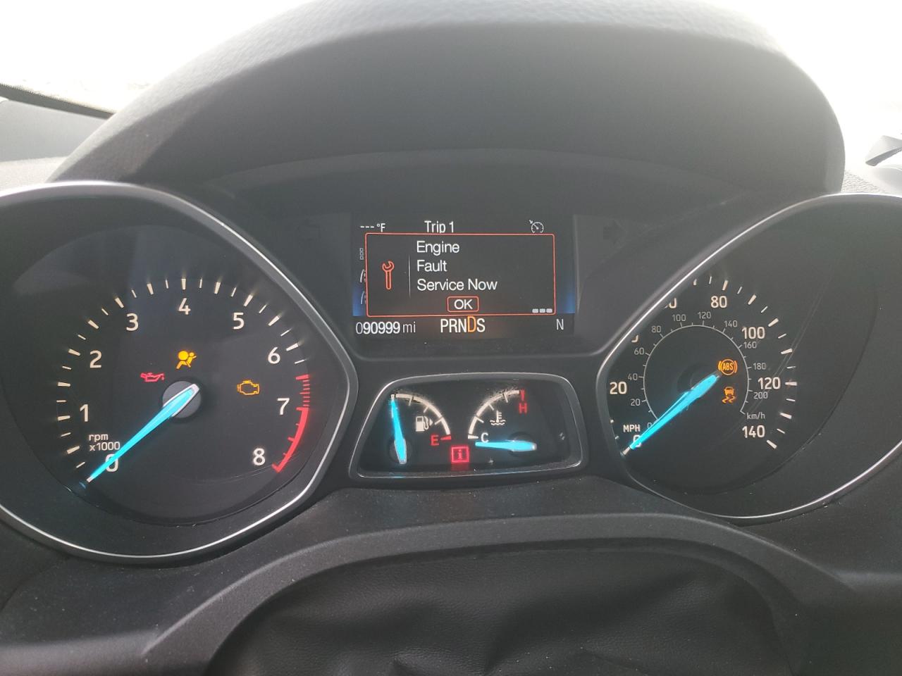 2017 Ford Escape Titanium VIN: 1FMCU0JD8HUB86633 Lot: 90532015