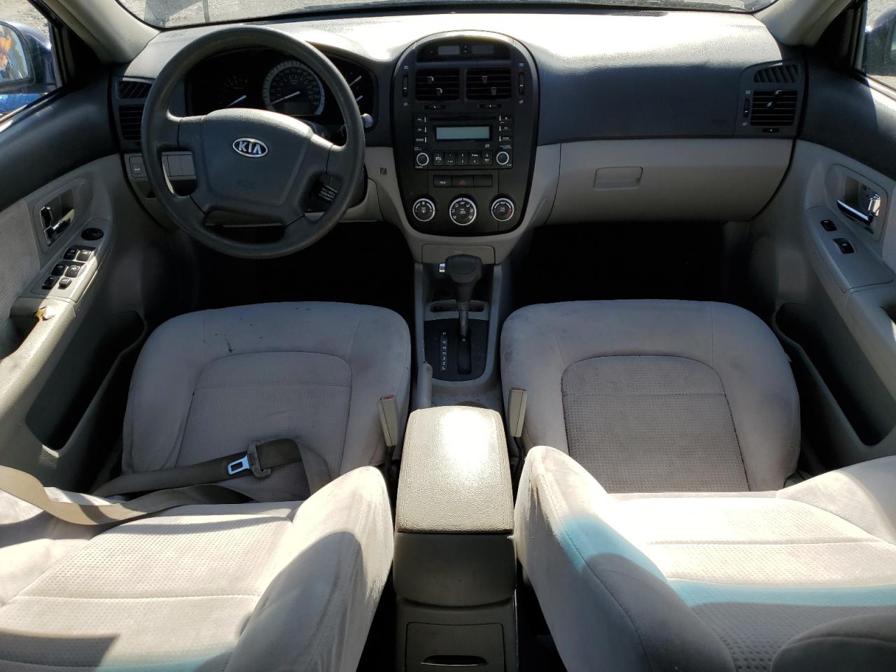 2007 Kia Spectra Ex VIN: KNAFE121X75485538 Lot: 90021535