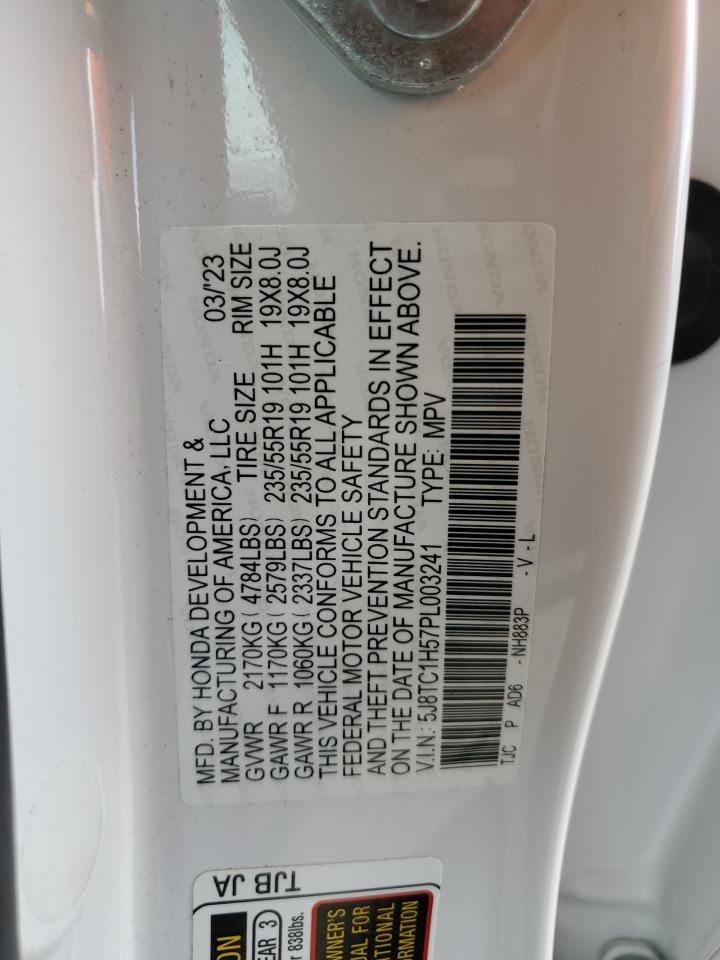 2023 Acura Rdx Technology VIN: 5J8TC1H57PL003241 Lot: 82695215