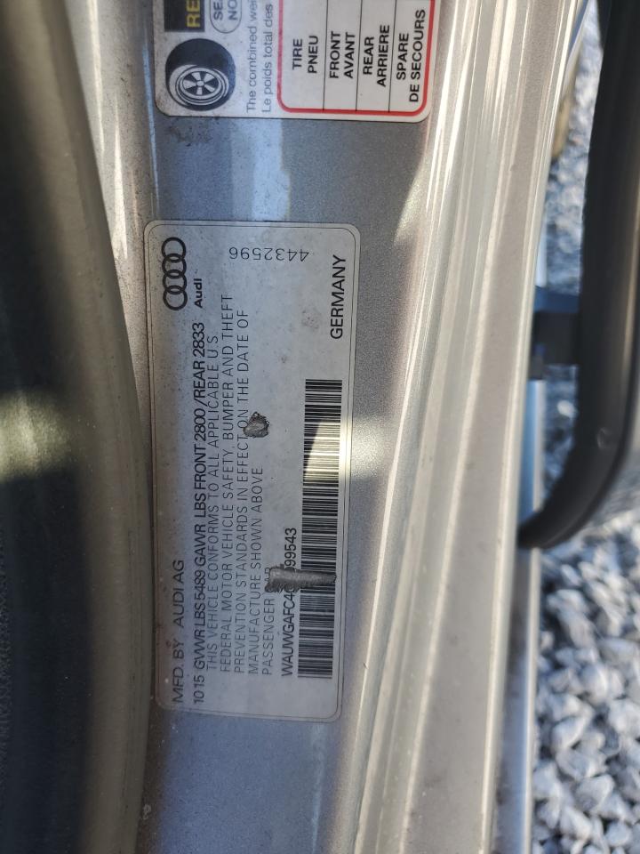 2016 Audi A7 Premium Plus VIN: WAUWGAFC4GN099543 Lot: 87457625