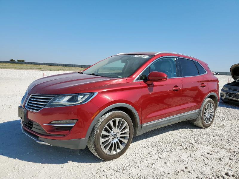  LINCOLN MKZ 2016 Красный