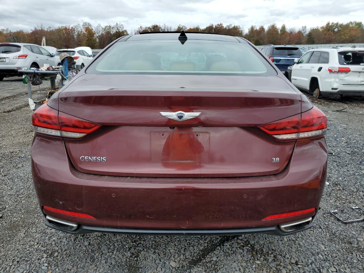 2016 Hyundai Genesis 3.8L VIN: KMHGN4JE1GU106750 Lot: 91057325