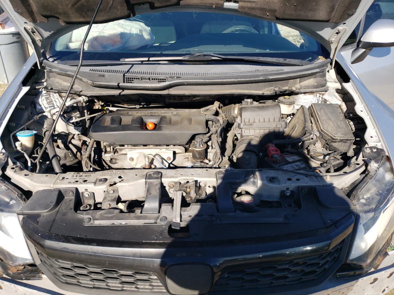 2012 Honda Civic Lx VIN: 2HGFB2F55CH595822 Lot: 87181915