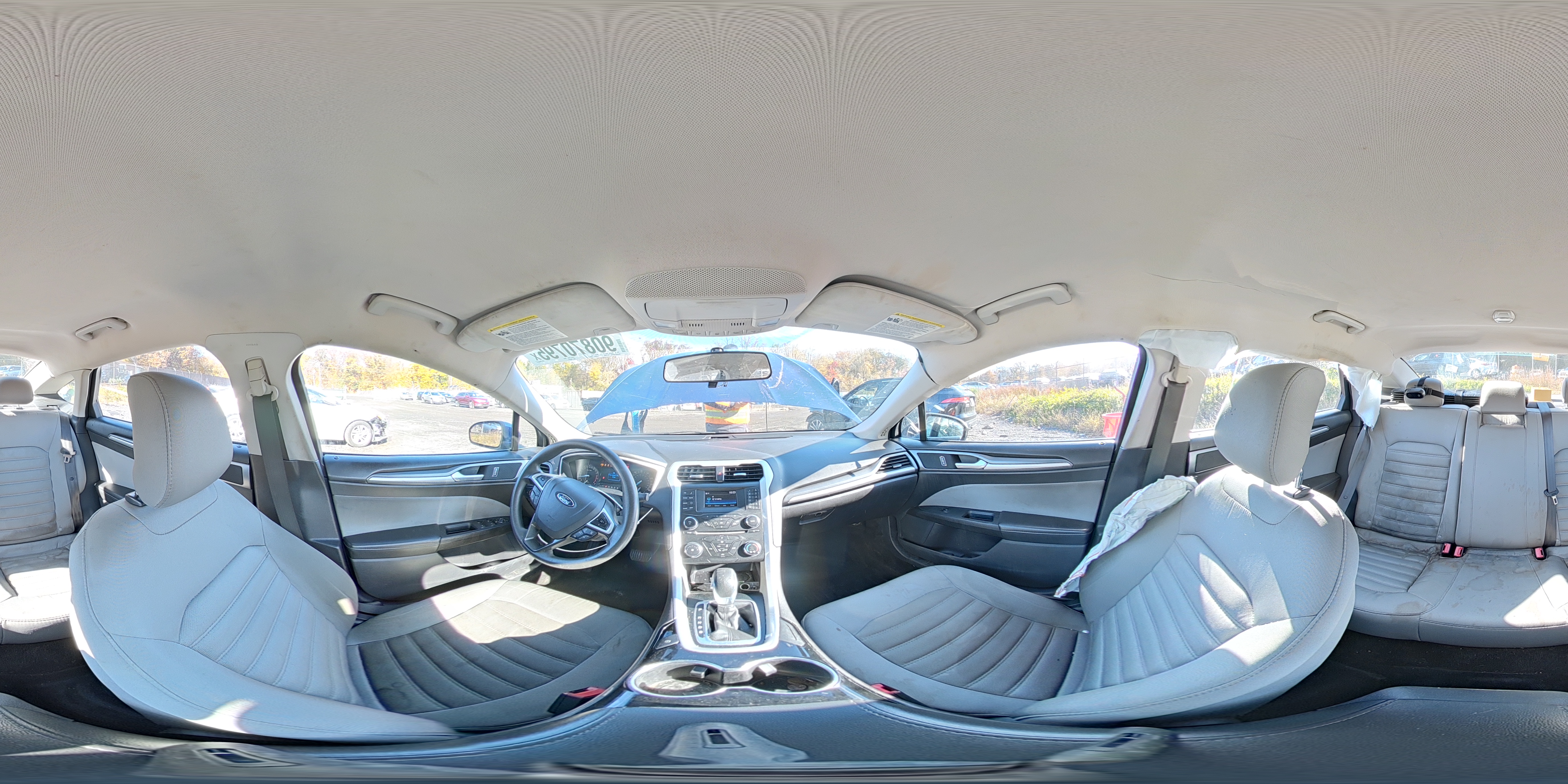 2015 Ford Fusion S VIN: 1FA6P0G74F5103223 Lot: 90870795