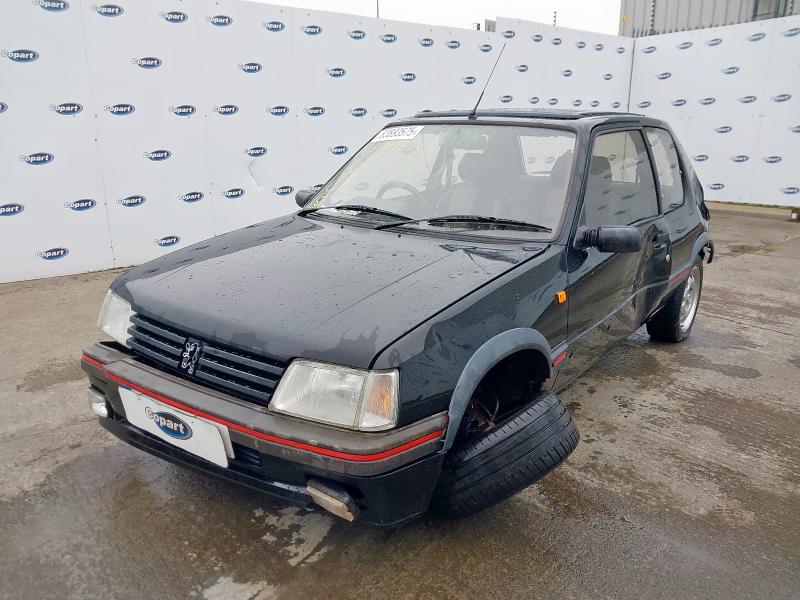 1989 PEUGEOT 205 GTI  for sale at Copart WHITBURN
