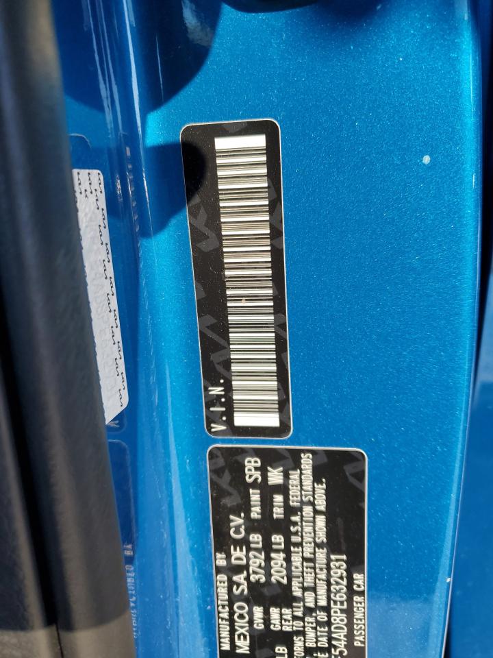 2023 Kia Forte Gt Line VIN: 3KPF54AD8PE632931 Lot: 90429285