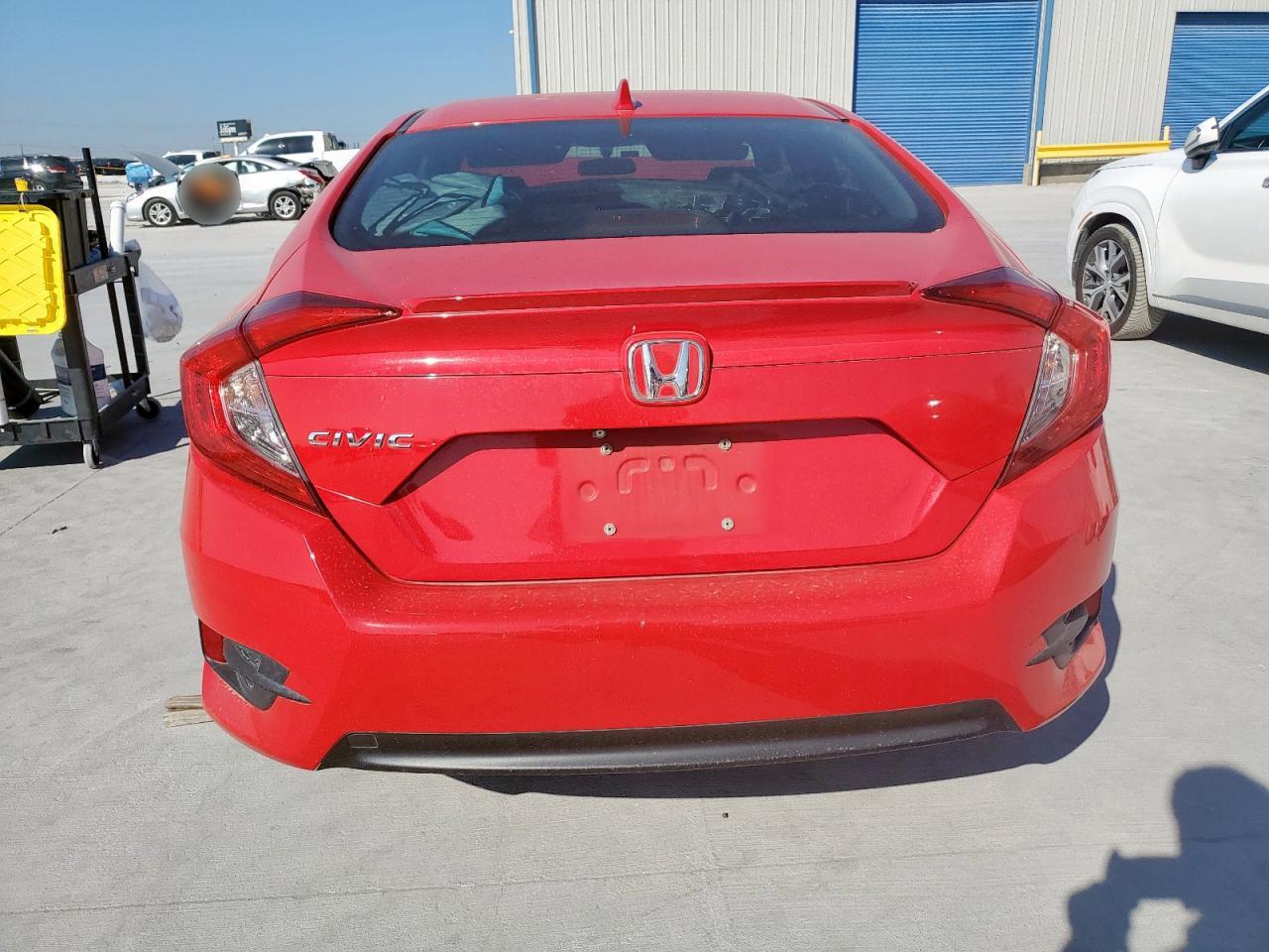2018 Honda Civic Ex VIN: JHMFC1F31JX013582 Lot: 84871025