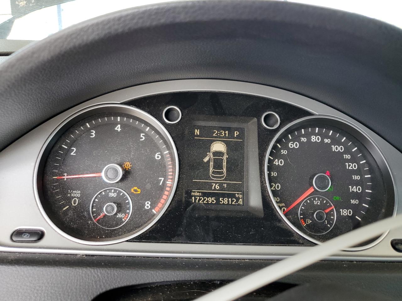 2012 Volkswagen Cc Sport VIN: WVWMN7AN9CE519321 Lot: 84815915